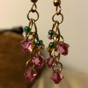 Crystals Beads Earrings